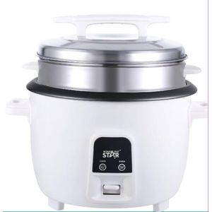 Winning Star St-9341 Rijstkoker Met Stomer 3.6 Liter Wit