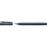 Faber-Castell vulpen - NEO Slim - aluminium donkerblauw - F - FC-146161