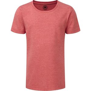 Russell Kinderen/meisjes Korte mouwen HD T-Shirt (Rode mergel)