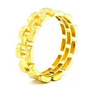 Rolexstyle ring DGW - Sieraden - Ring - Goud - 14kt - Maat 16.5 - 2.6 gram