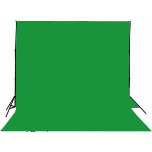 Donley Greenscreen - 300 * 400cm - Vinyl - Uittrekbare greenscreen - fotostudio met Chromakey effect - film shooting background - backdrops fotografie - fotografie, video en televisie greenscreen - groen fotodoek - Achtergronddoek Voor Fotostudio
