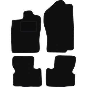 Zwarte veloursmatten voor: Opel Vectra A sedan, liftback, hatchback (1988-1995)