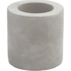 Leeff Kandelaar Christian – Dinerkaarshouders – Grijs – 5,5 x 5,6 CM – Beton - Set van 4