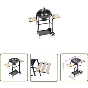 Kolenbarbecue Louisiana ø44 cm - Kogel Barbecue - Houtskool Barbecue - Bbq - Barbecues - Buitengrill