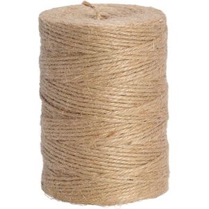 Overig Verpakkingsmateriaal - Klos Jute Bindtouw Naturel 370 Gr Spoel Zonder Huls +/- 425mtr