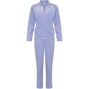 Pastunette Huispak Soft Sketches - Blauw - Velour - Maat 50
