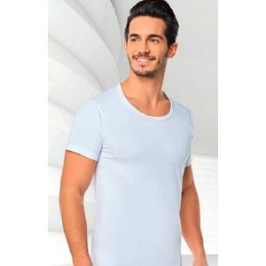 2pack - Heren Onderhemd - %100 Katoen - T-shirt - Korte mouwen - Ondershirt - Maat L - Wit