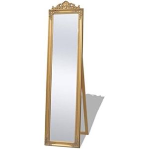 Passpiegel slaapkamer - 160L x 40W - Goud