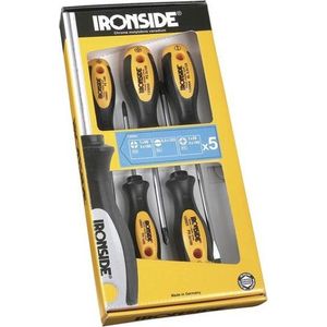 Ironside schroevendraaierset SL, PZ en PH (5-delig)