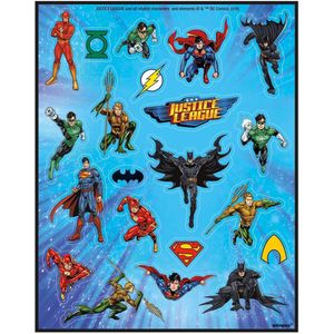 Justice League Stickers 4st