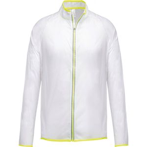 SportJas Unisex L Proact Lange mouw Transparent White 100% Polyamide