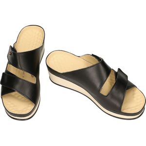 Vital -Dames - zwart - slippers & muiltjes - maat 42