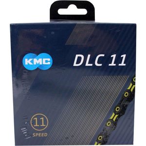 KMC X11 DLC Fietsketting 11 speed - Zwart/Geel