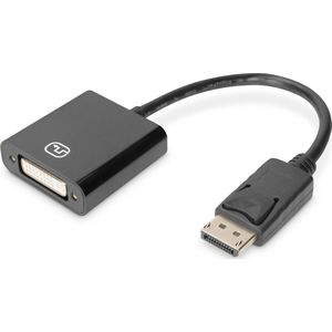 Digitus DB-340414-001-S DisplayPort-kabel DisplayPort / DVI Aansluitkabel DisplayPort-stekker, DVI-I 24+5-polige bus 0.