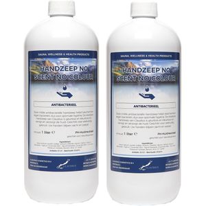 Handzeep No Scent, No Colour 1 liter - set van 2 stuks