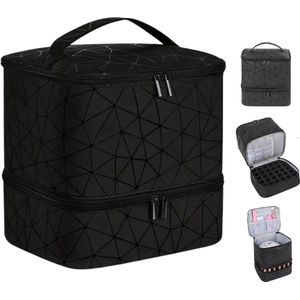 Nagellak Koffer - Draagtas - Nagelkoffer - Nail Art - Nagellak organizer - Geschikt voor 30 flesjes