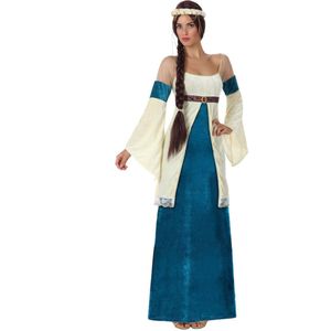 Middeleeuwse Lady kostuum voor vrouwen  - Verkleedkleding - XS/S