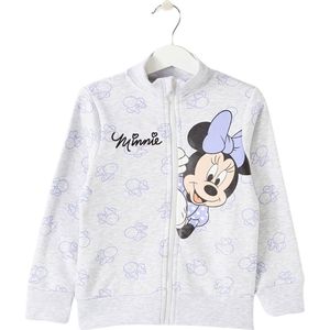 Disney Minnie Mouse Vest - Grijs/Lila - Maat 98/104