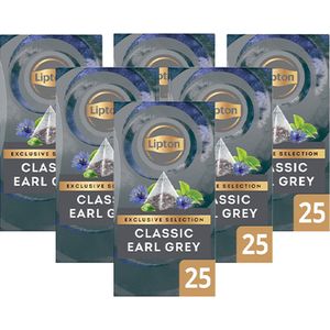 Lipton - Exclusive Selection Classic Earl Grey - 6x 25 zakjes