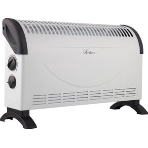 Ardes AR4C06 electrische verwarming Binnen Zwart, Wit 1500 W Convector elektrisch verwarmingstoestel