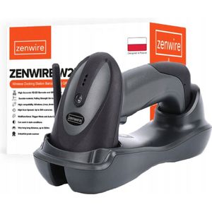 Zenwire Barcode Scanner W903 - Barcode Scanner - Dockingstation - Draadloos Industriële kwaliteit - Professionele Handscanner voor 1D Barcodes - Industrieel Stof & Drupdicht