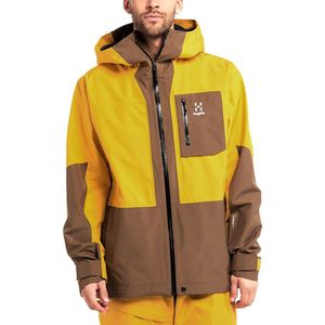 Haglöfs - Lumi Jacket - Yellow ski jacket men-M