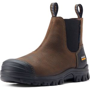 Ariat Heren Treadfast Chelsea Waterproof Steel Toe Werkschoen - maat 44 - brown