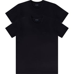 HUGO BOSS Comfort T-shirts relaxed fit (2-pack) - heren T-shirts O-hals - zwart - Maat: M