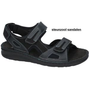 Fidelio Hallux -Heren - zwart - sandalen - maat 48