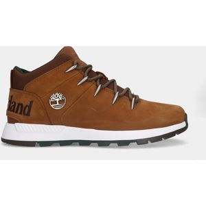 Timberland Spint Trekker Mid Rust Nubuck heren sneakers.