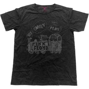 Pink Floyd - Emily Vintage Heren T-shirt - L - Zwart