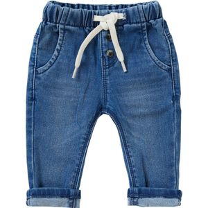 Noppies Boys Denim Pants Burns relaxed fit Jongens Jeans - Light Vintage Wash - Maat 92