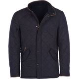 Barbour Quilted Jas Powell Donkerblauw - Maat XXL - Heren - Winterjas