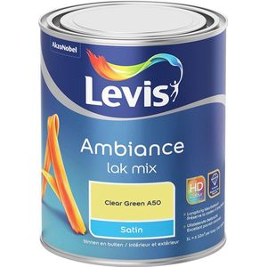 Levis Ambiance Lak Satin Mix - Clear Green A50 - 1 L