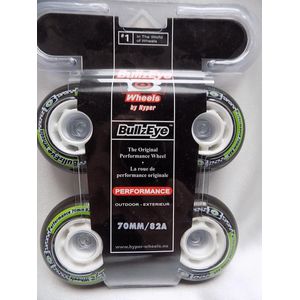 Bullzeye 70 (4-pack) 82A inline skate wielen