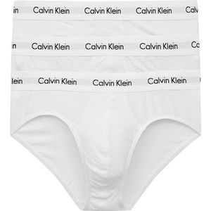 Calvin Klein hipster brief (3-pack) - heren slips - wit - Maat: L