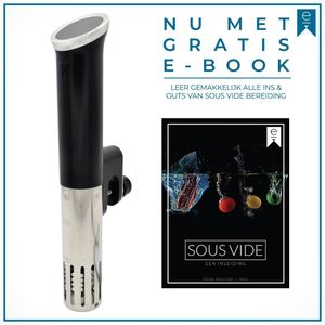 Wartmann 1508 Sous Vide Stick - Sous Vide Koker - Smart Slowcooker Met Timer - Sous Vide kookboek (E-Book)