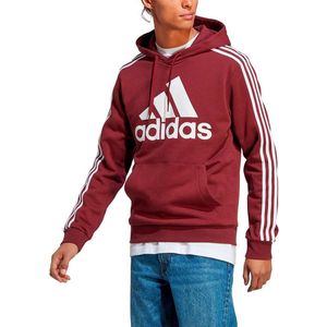 ADIDAS SPORTSWEAR Bl3S Fleece Capuchon Heren - Shadow Red - S