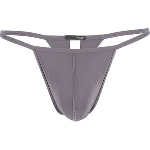 HOM Plume g-string (1-pack) - heren string - antraciet grijs - Maat: S