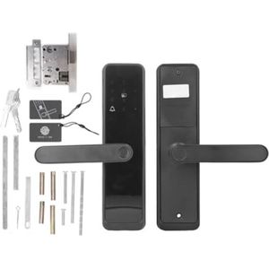 Smart Fingerprint Lock Keyless Entry Vingerafdruk Deurslot met Toetsenbord Veiligheid Anti Nieuwsgierige Alarm Ondersteuning Vingerafdruk Wachtwoord App IC Kaart Mechanische