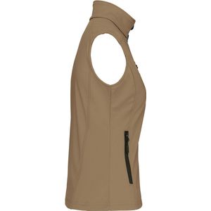 Bodywarmer Dames S Kariban Mouwloos Camel 95% Polyester, 5% Elasthan