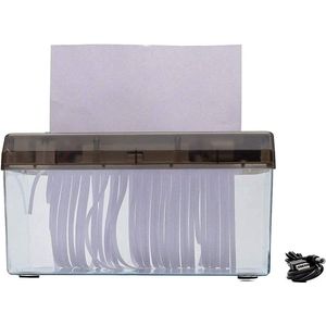 Elektrische A4 papiervernietiger met USB-aansluiting of batterijen - Gestreept