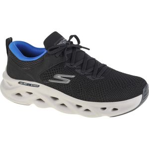 Skechers Go Run Swirl Tech-Dash Charge 220302-BKBL, Mannen, Zwart, Hardloopschoenen, maat: 45