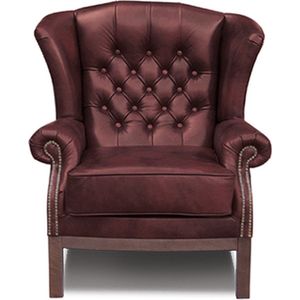 Chesterfield Fauteuil Cathedral | Cloudy Rood | 2 tot 4 weken levertijd