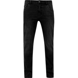 Urban Classics - Stretch Denim Broek rechte pijpen - Spijkerbroek - Taille, 32 inch - Zwart