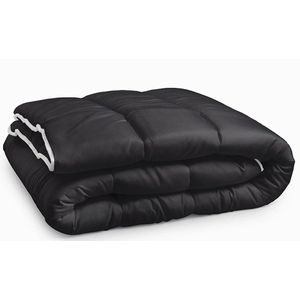 Zavelo Easy All-in-one-Dekbed Zwart-1-persoons (140x200 cm)