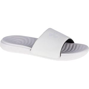 Under Armour Ansa Fixed Slides 3023772-101, Vrouwen, Wit, Slippers, maat: 36,5