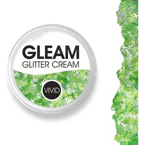 Vivid Gleam Chunky Glitter Cream- Honeydew