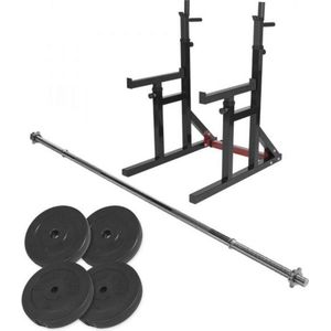 Gorilla Sports Multi Squat Rack 40 kg max. belastbaar 260 kg