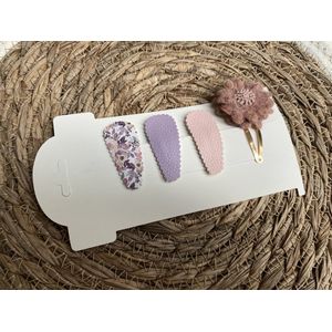 klikklak haarspeldjes Nikkie 4cm - Haarknipjes - kinderknipjes - baby knipjes - leuke haarknipjes kinderen